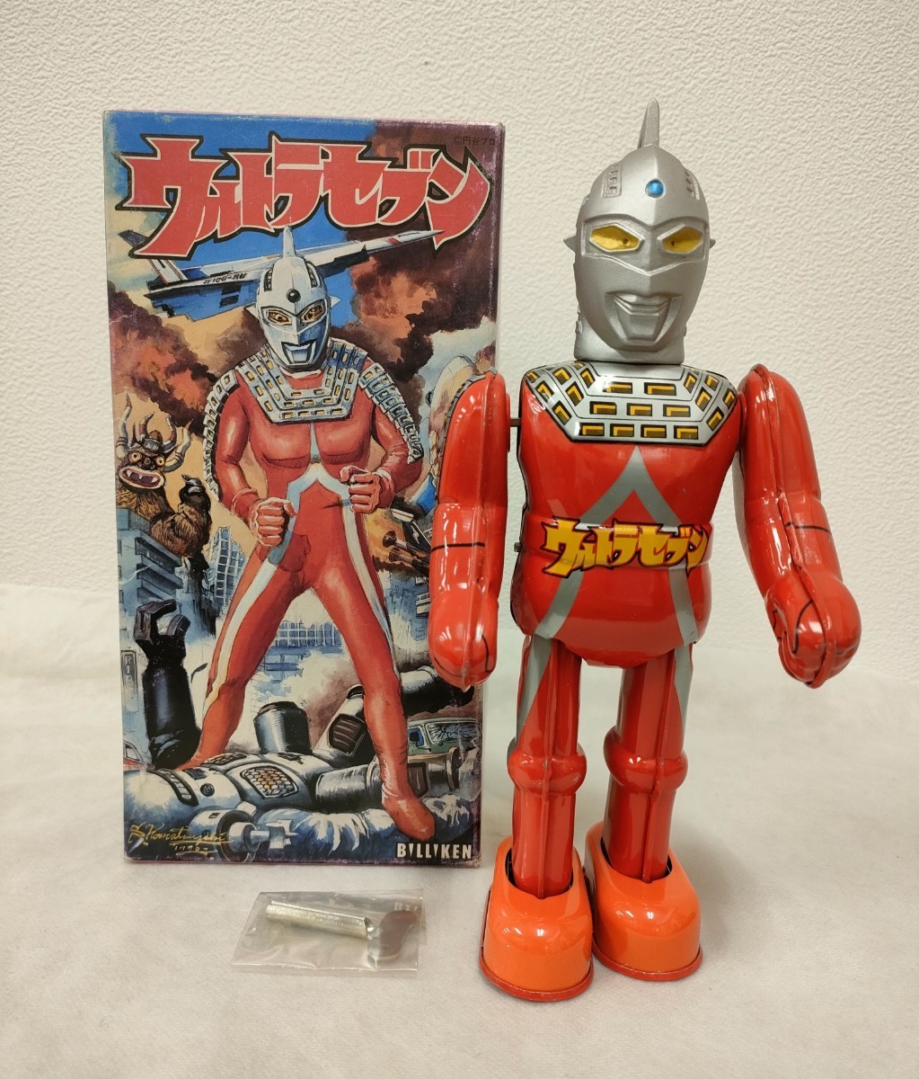 ビリケン商会 ウルトラセブン ブリキ BILLIKEN箱付 ビリケン