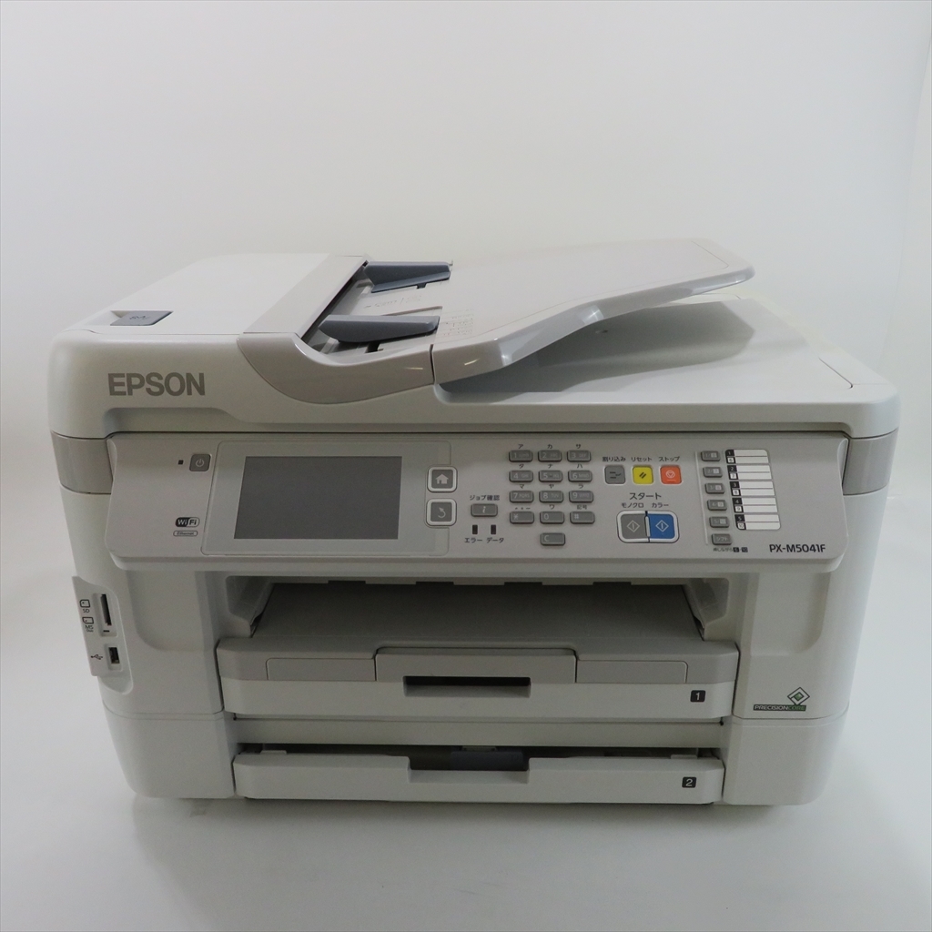 動作確認済み【総印刷枚数わずか約4，600枚】EPSON エプソン プリンター A3 インクジェット 複合機 PX-M5041F