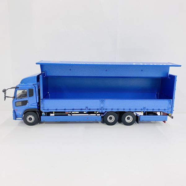 Y412-Z6-91 UD TRUCKS トラックス Quon クオン トラック フィギュア CD5ZA Scale 1:43 ブルー 作業車 ミニカー 玩具 おもちゃ ③ UDトラックス Truck UDトラックスの中古トラック買取実績