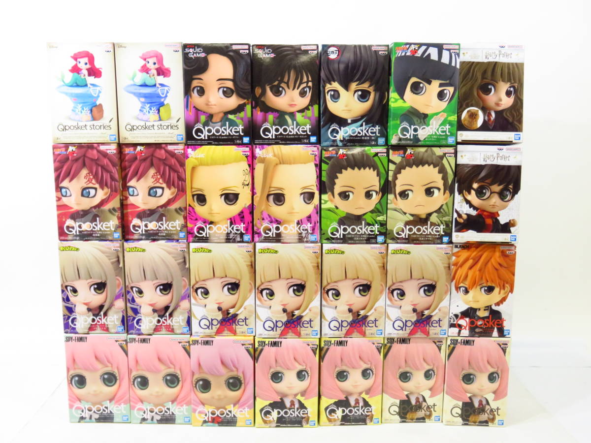 Qposket 開封① n2768k 【未開封】 Qposket フィギュア 28種セット