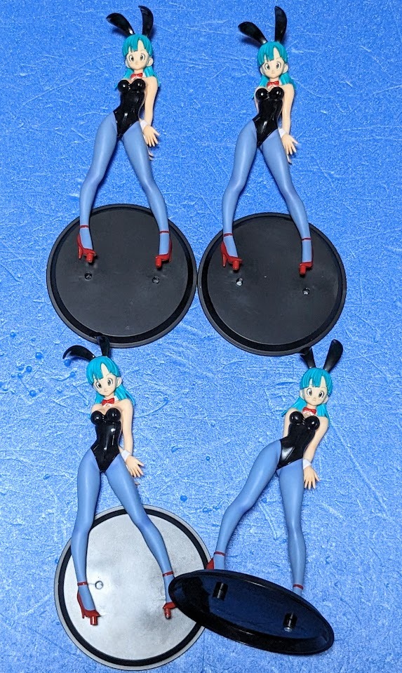 ドラゴンボール フィギュア ぴちぴちギャル ブルマ 白バニー 黒バニー 