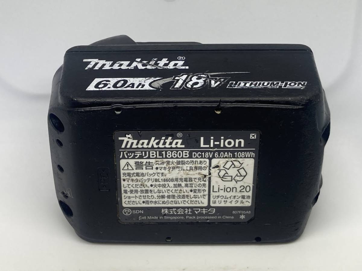 【送料0】純正!マキタ バッテリー 18v 6.0Ah【BL1860B】残量表示あり 税無 Makita /4808 マキタ バッテリー 6.0Ah 純正充電器対応4個セット インパクトドライバー 充電工具セットからのバラし品です。カ 【送料0】純正!マキタ バッテリー 18v 6.0Ah【BL1860B】残量表示あり 税無 Makita /4808 マキタ バッテリー 6.0Ah 純正充電器対応4個セット インパクトドライバー 充電工具セットからのバラし品です。カ