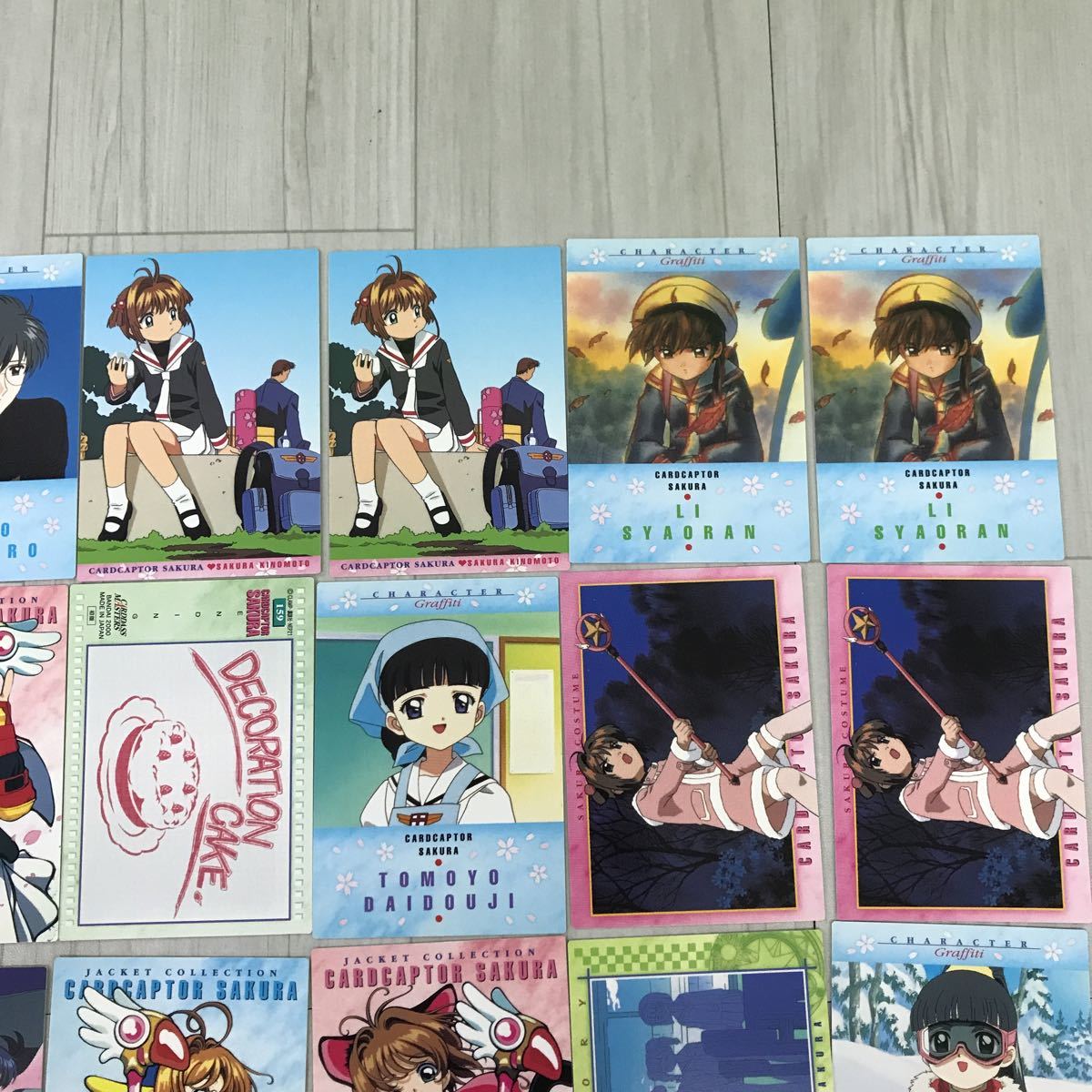 CLAMP カードキャプターさくら カードダスマスターズ 31枚まとめ売り SPカード含む