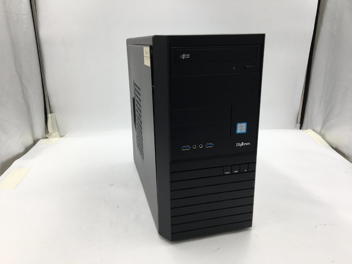 ♪▲【Diginnos デジノス】デスクトップPC/Core i5 6500(第6世代)/SSD 128GB HDD 1TB Magnate IM Blanccoにて消去済み 0719 D 22