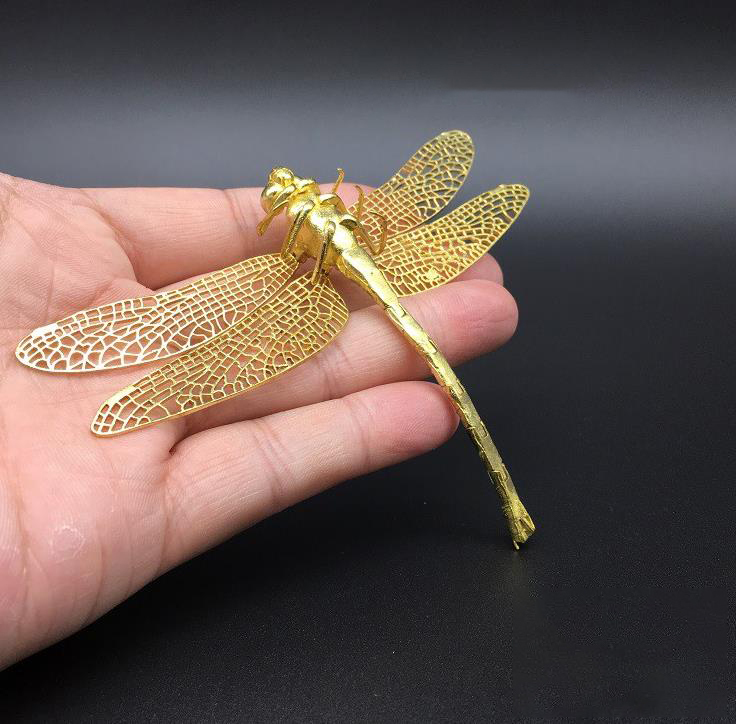 銅器 風水グッズ 小物 装飾品 工芸品 美術品 置物 風水 置物 銅器 羽薄目 細工銅金工 銅製 装飾品 アンティーク