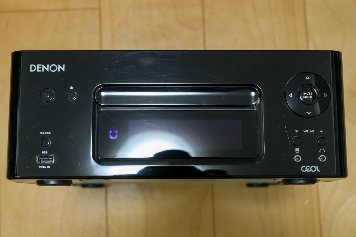 DENON RCD-N8 CEOL ネットワークCDレシーバー (ブラック ) CDデッキ