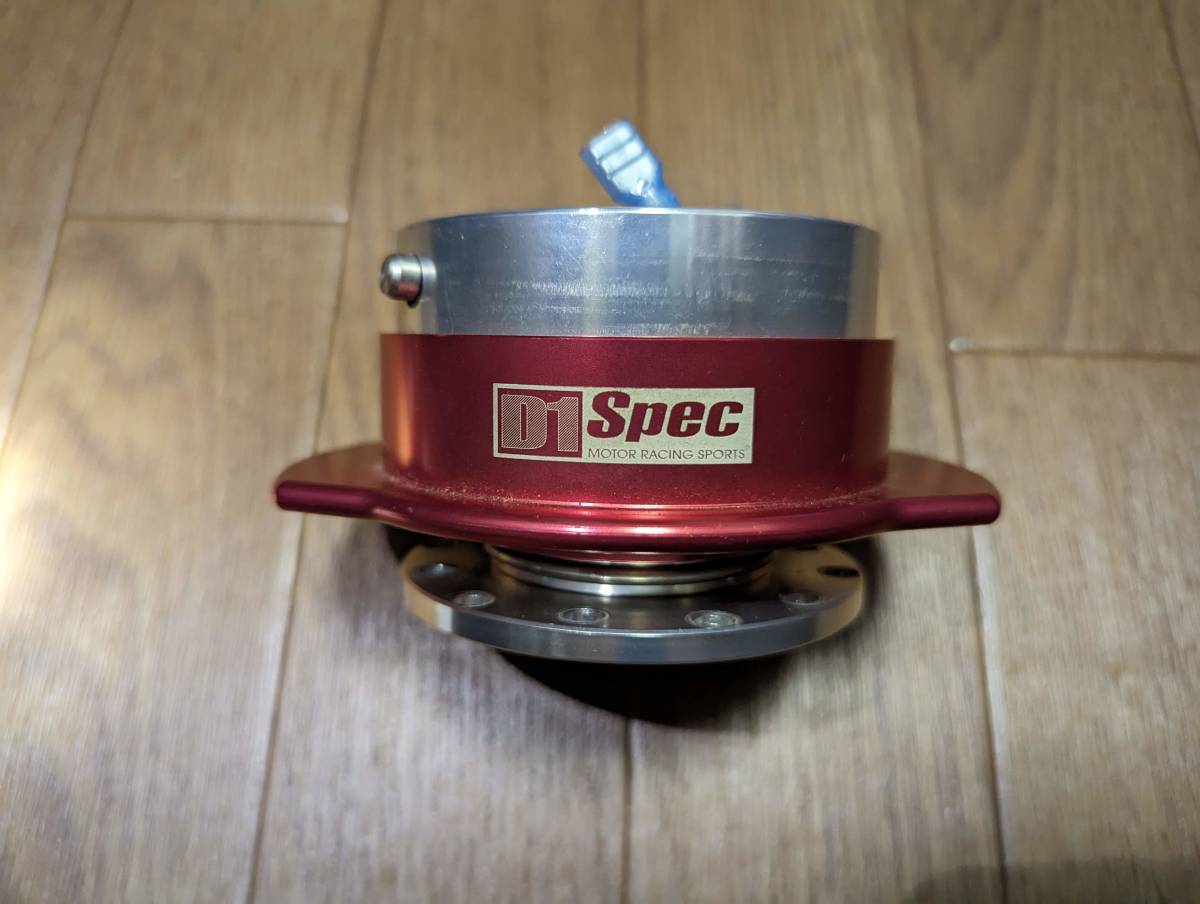 D1 Spec クイックリリース D1スペック ボス 箱付き レッド ワークス 