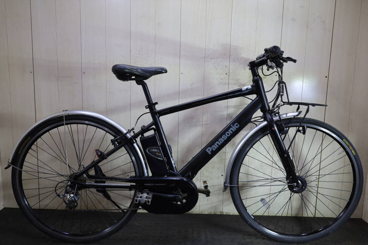 人気良品！パナソニック ジェッター BE-ENHC649B2 リチウム8AH 700C TIAGRA10速 LED　クロス電動