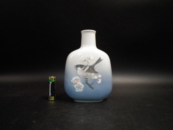 ロイヤルコペンハーゲン ROYAL COPENHANGEN 花瓶 雀 すずめ 鳥