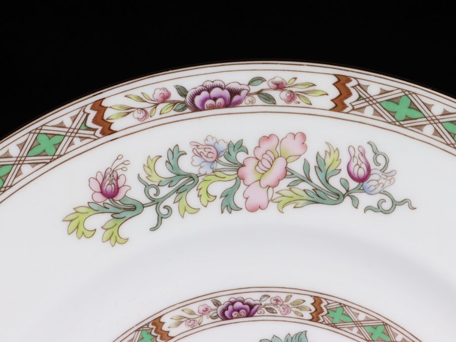 魁◇本物保証 希少作 WEDGWOOD KUTANI CRANE クタニクレーン 直径27