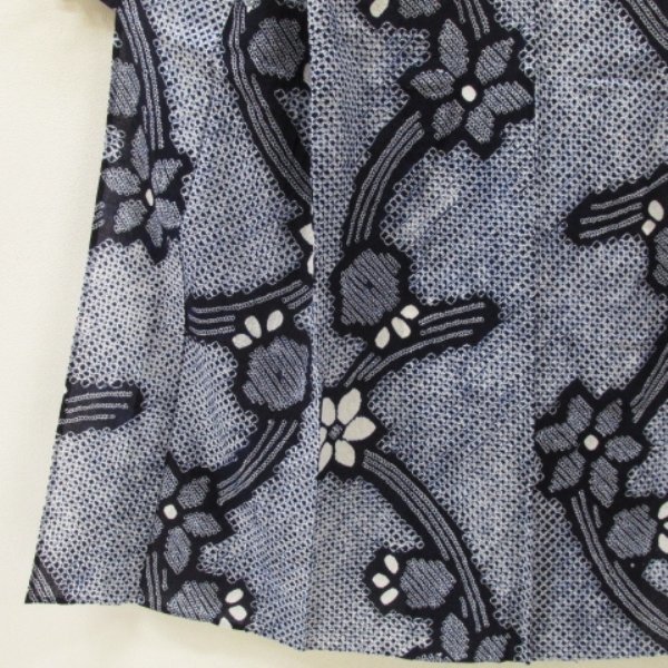 KL3167 有松鳴海絞り 浴衣 身丈153cm 夏着物 木綿