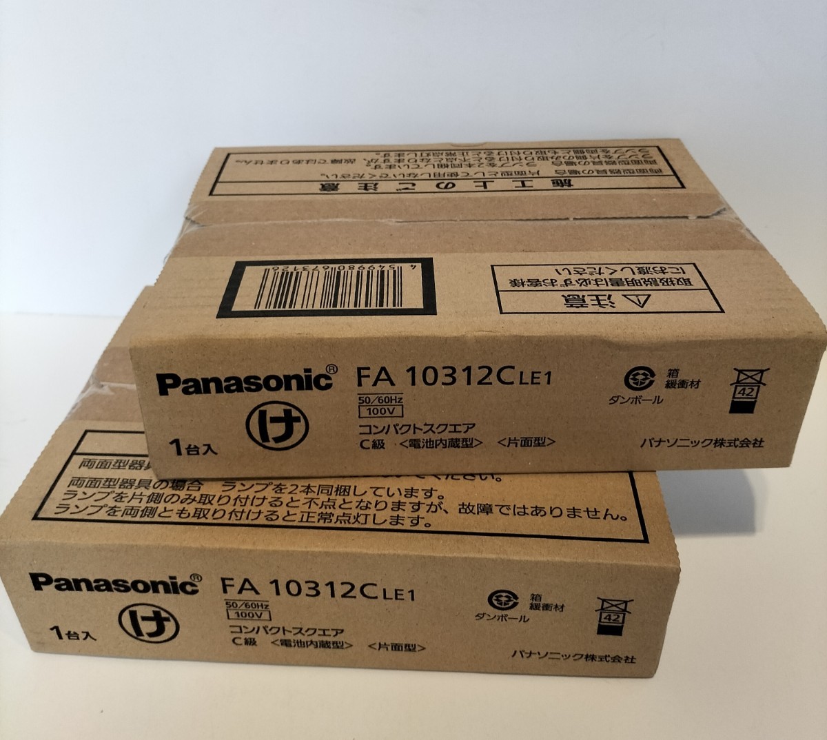 Panasonic FA 10312CLE1 コンパクトスクエア 不可解 4個入