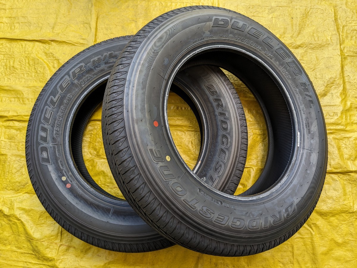 2022年製 ブリヂストン デューラー H/L 175/80R16 4本セット｜タイヤ 