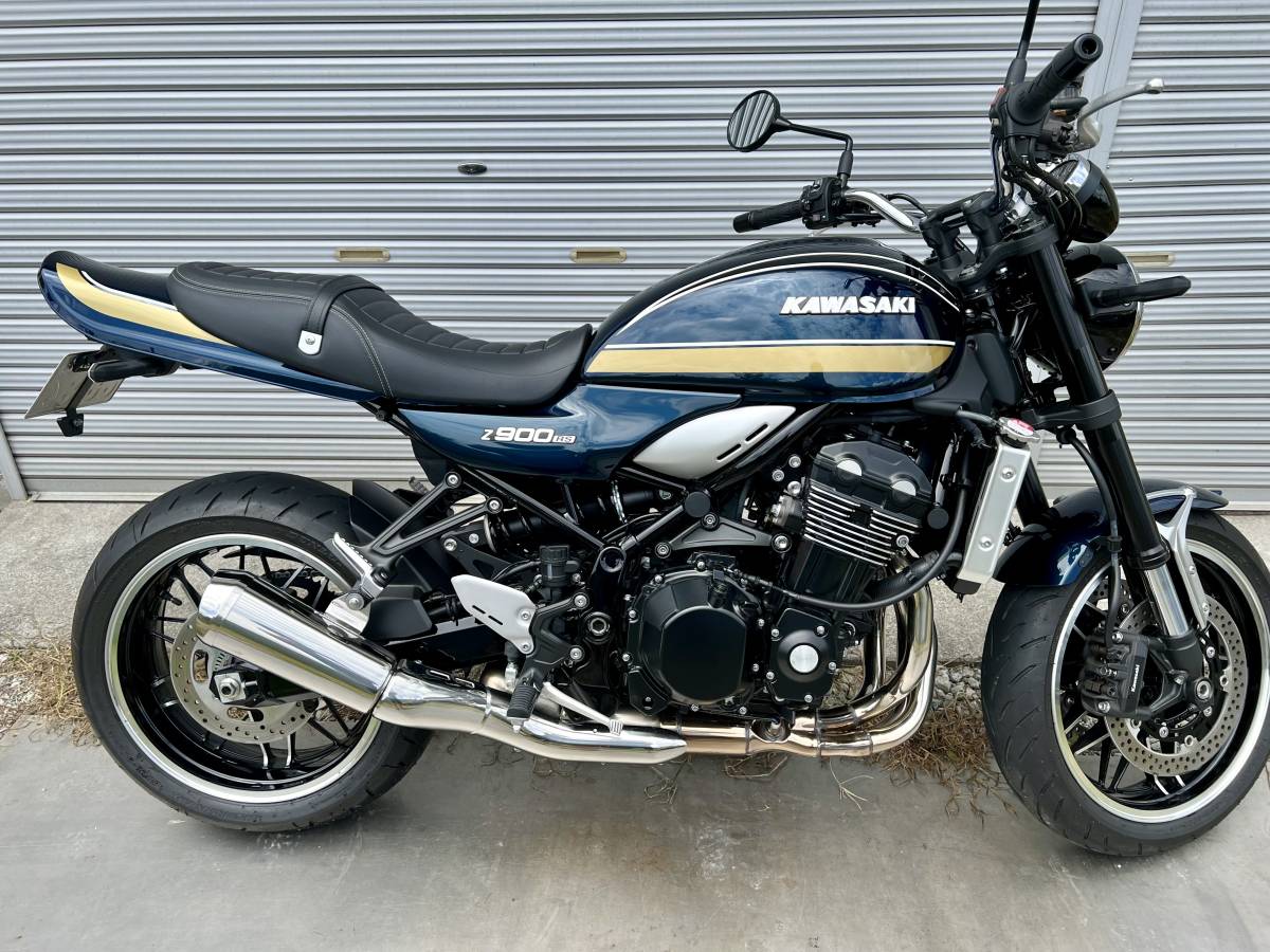 売切】カワサキ Z900RS 青玉虫 2023年モデル 車検 令和7年10月迄