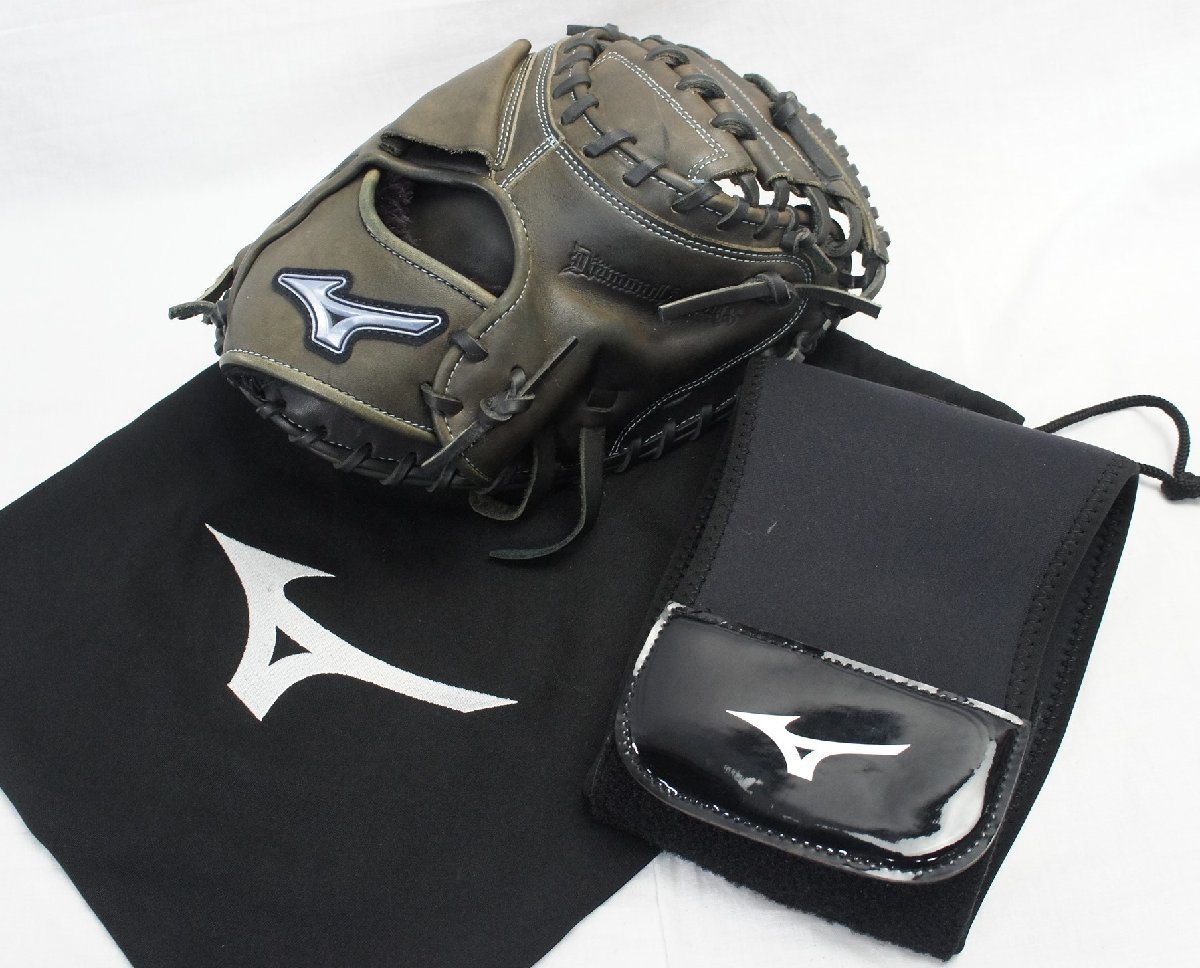  10 MIZUNO ミズノ キャッチャーミット 野球 ダイヤモンドアビリティ グラブ 野球 baseball glove 捕手 グローブ 7813N7 /1.5ｂ(捕手用)｜売買されたオークション情報、yahooの商品情報をアーカイブ公開 大人用