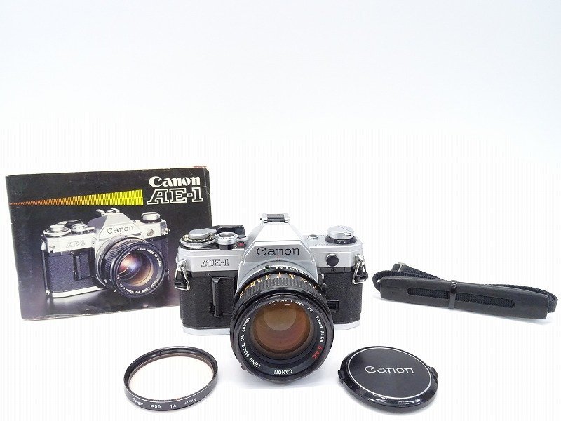 ●○Canon AE-1/FD 50mm F1.4 S.S.C. フィルム 一眼レフカメラ FDマウント キャノン○●017665001J○●
