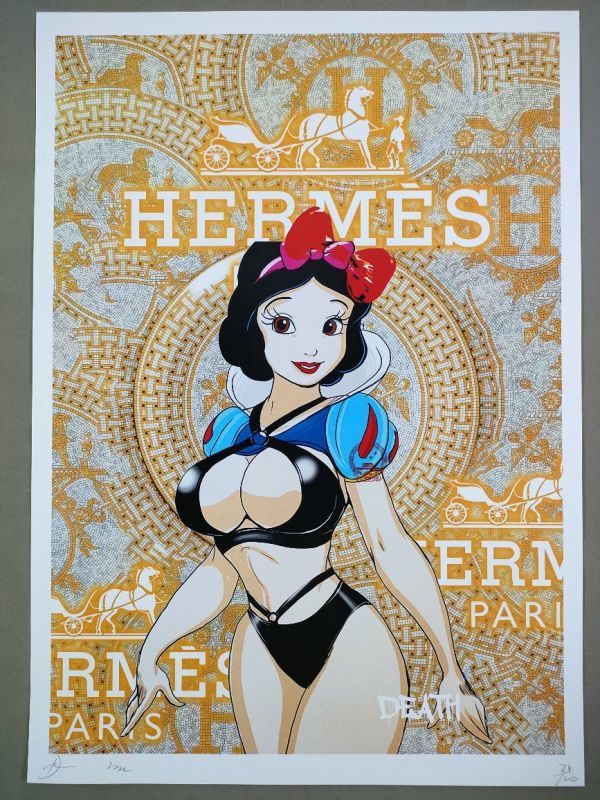 DEATH NYC アートポスター115 【限定100枚】 Disney ディズニー 白雪姫