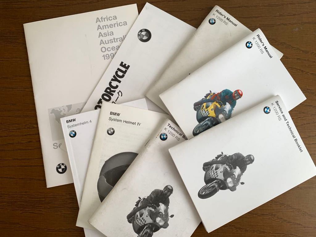 送料無料】BMW K1200RS ライダーズマニュアル日本語 Rider