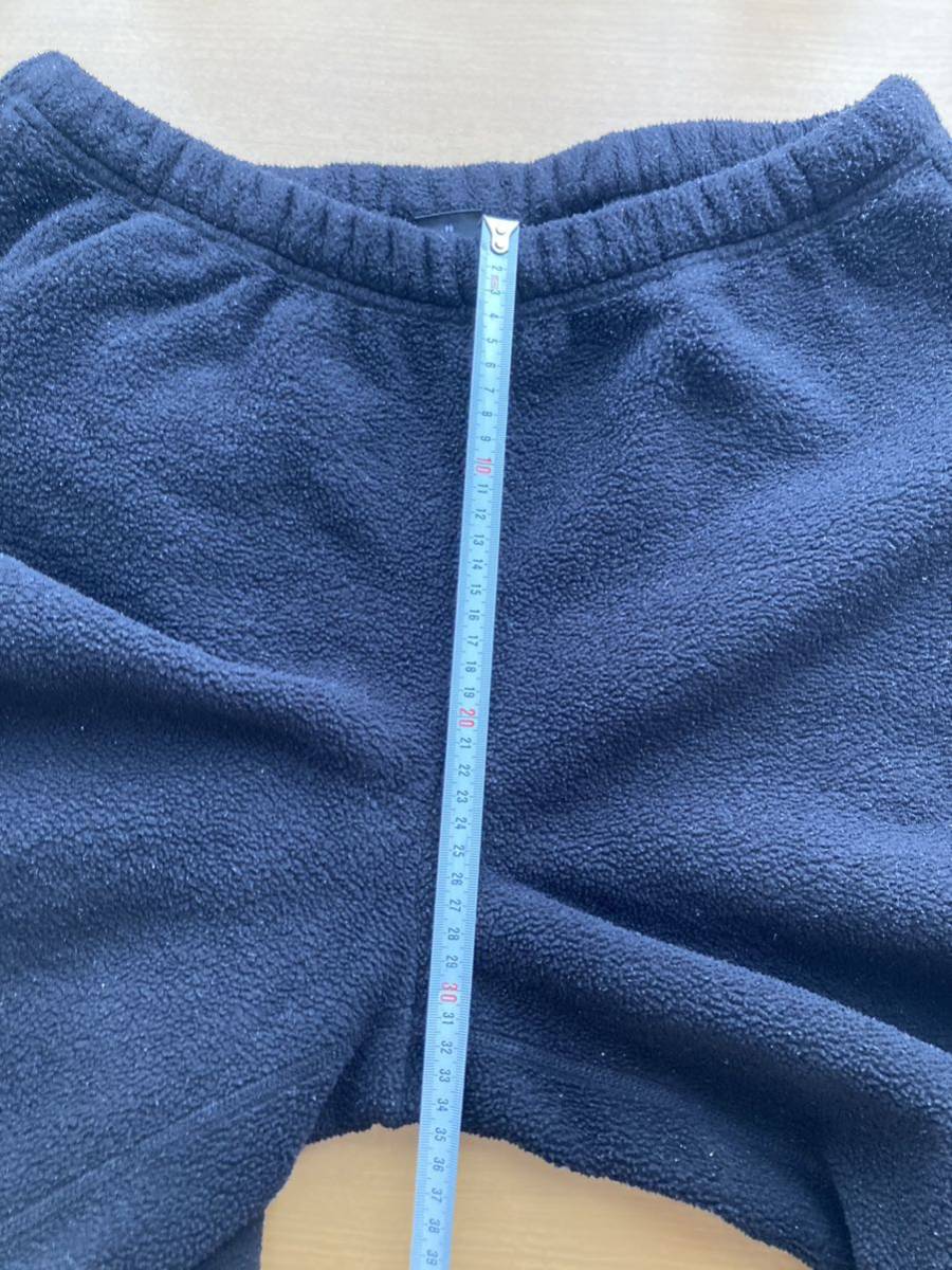 1997年 USA製 patagonia fleece pants black Lsize パタゴニア