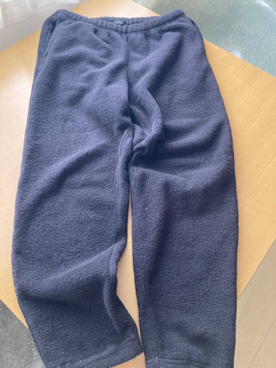 1997年 USA製 patagonia fleece pants black Lsize パタゴニア