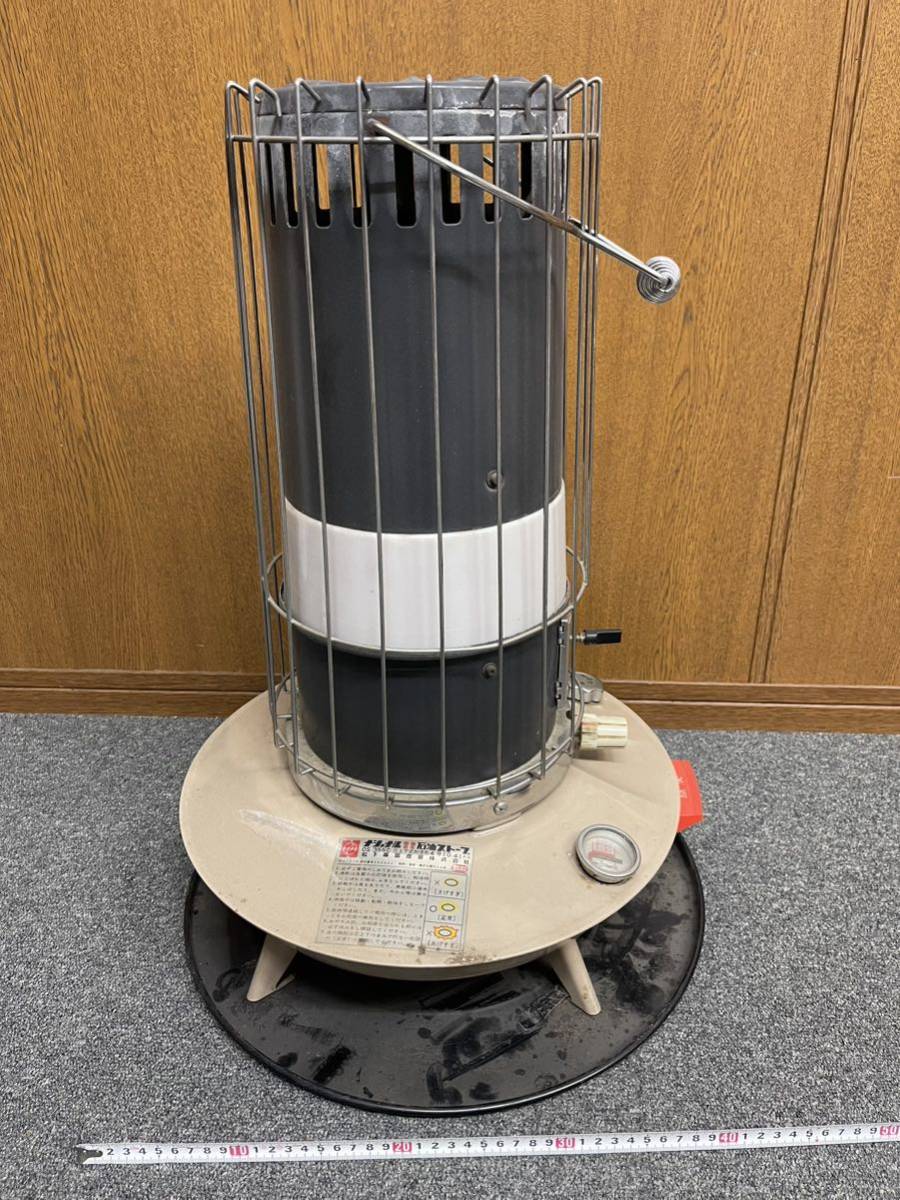 37039) 対流式石油ストーブ National OS-355C 動作未確認です。　昭和レトロ　ナショナル