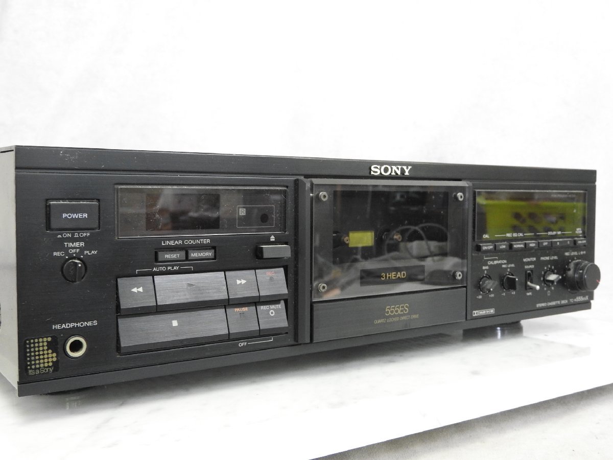 ☆ SONY ソニー TC-K555ESX カセットデッキ ☆ジャンク☆ SONY TC