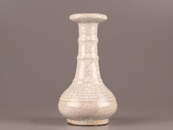 中国古玩 唐物 宋代 官窯 白磁 花瓶 時代物 極上品 初だし品 C0667