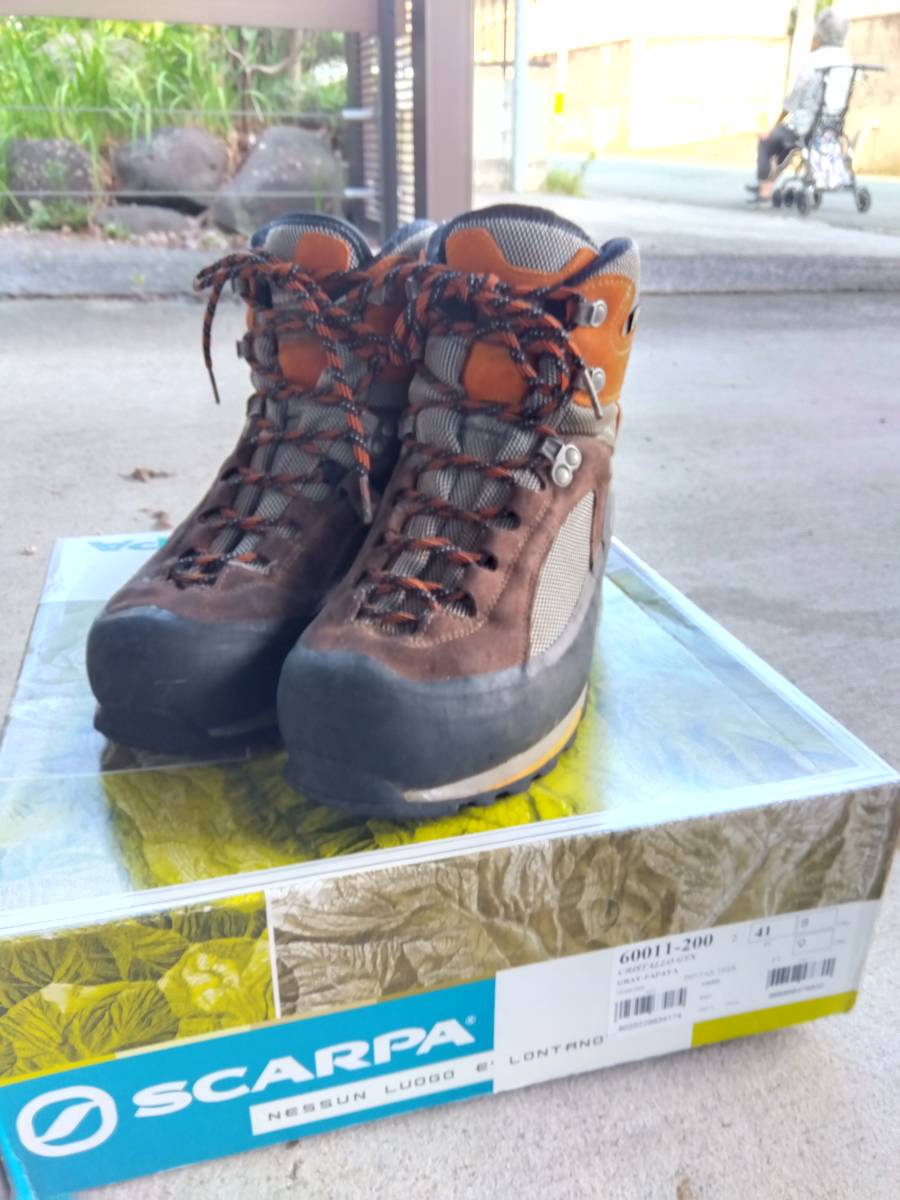 SCARPA スカルパ クリスタロ GTX EU41 25.5