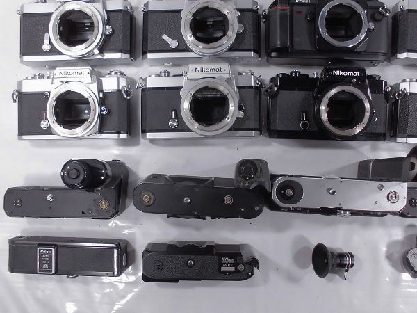 ☆ニコン MF一眼など☆Nikon F-301/Nikomat FT/EL/FT2/MD-4/ 等 計:25