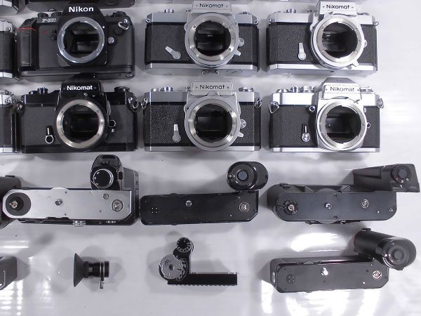 ☆ニコン MF一眼など☆Nikon F-301/Nikomat FT/EL/FT2/MD-4/ 等 計:25