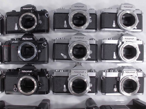 ☆ニコン MF一眼など☆Nikon F-301/Nikomat FT/EL/FT2/MD-4/ 等 計:25