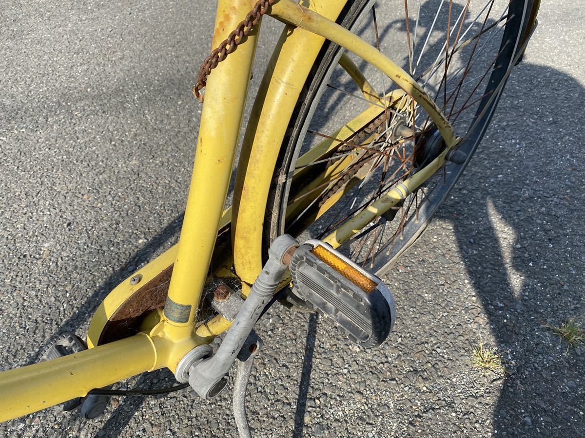 京都府京都市内受取 自転車 ツノダ TSUNODA Be-1 レトロ自転車 自転車 