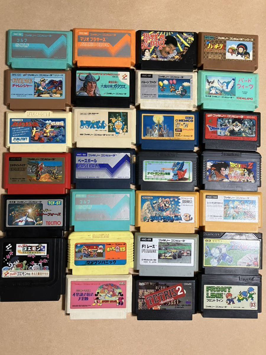 ファミコンソフト　FC27本まとめ　ゴエモン外伝消えた黄金キセル　ナイトガンダム物語　スパイVSスパイ