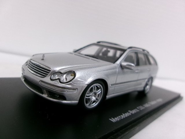 スパーク 1/43 メルセデスベンツ C55 AMG ステーションワゴン シルバー (8179-334)