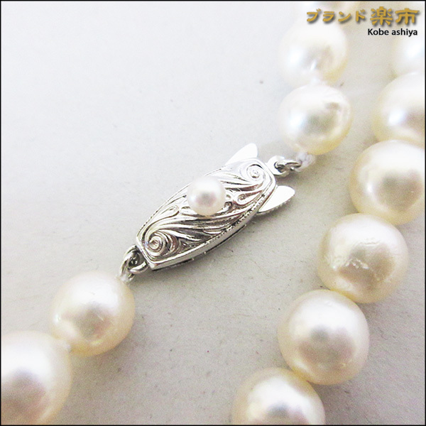 TASAKI タサキ アコヤ パール ネックレス ロング 本真珠 テリ抜群 SV
