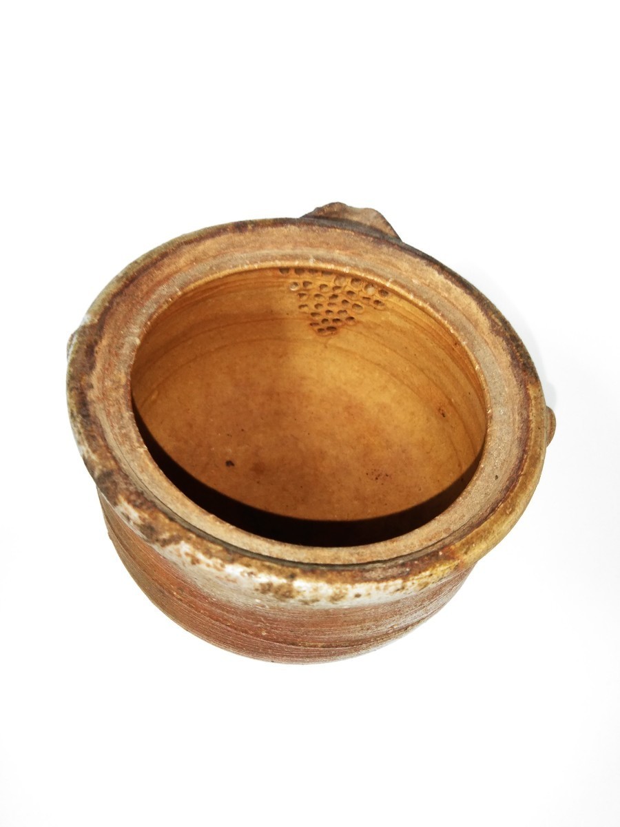 煎茶道具 備前焼 石田安弘作 宝瓶 急須 煎茶器 骨董品 古美術品