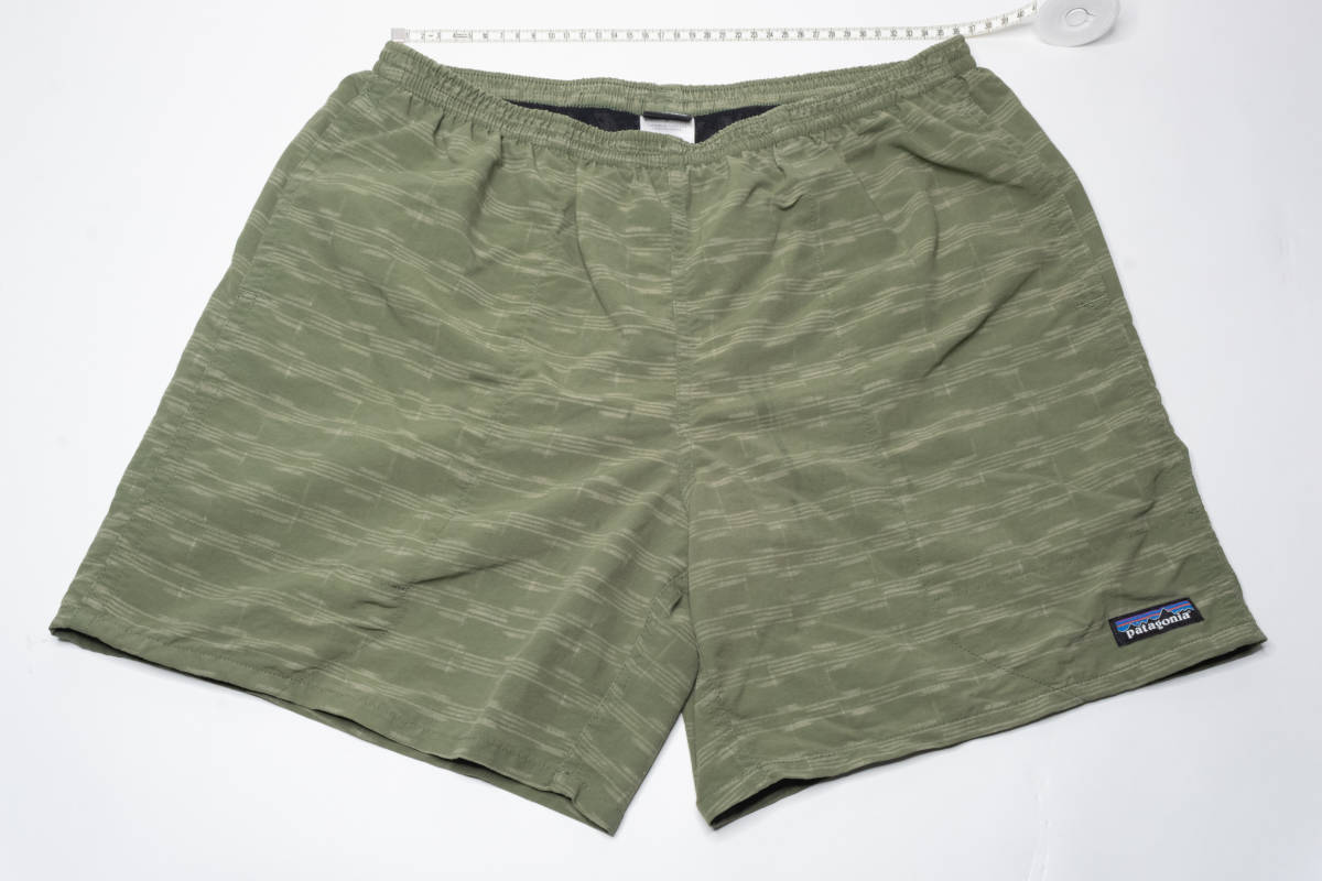 Patagonia Men's Baggies Shorts 5" 2015 IKAT パタゴニア バギーズショーツ ５インチ カスリ柄 セージグリーン サイズM 