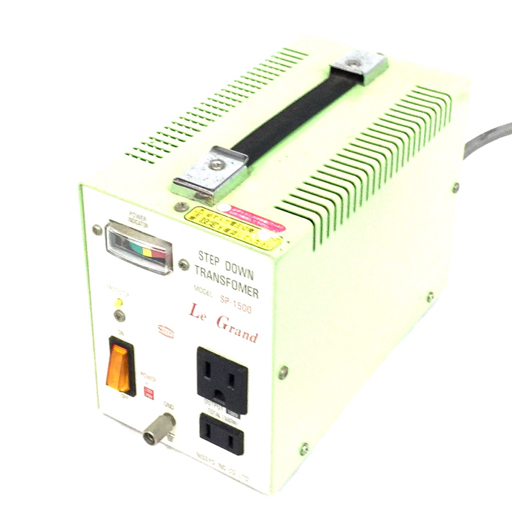 SP-1500 1円 日章工業 SP-1500 STEP DOWN TRANSFOMER ダウントランス