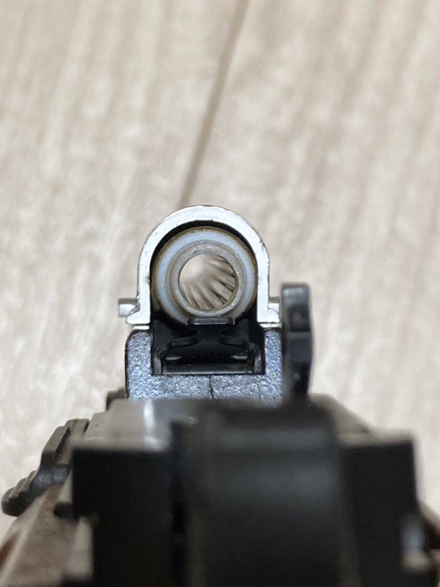 MGC 固定スライドガスガン ベレッタ M92F スライドシルバー 木製