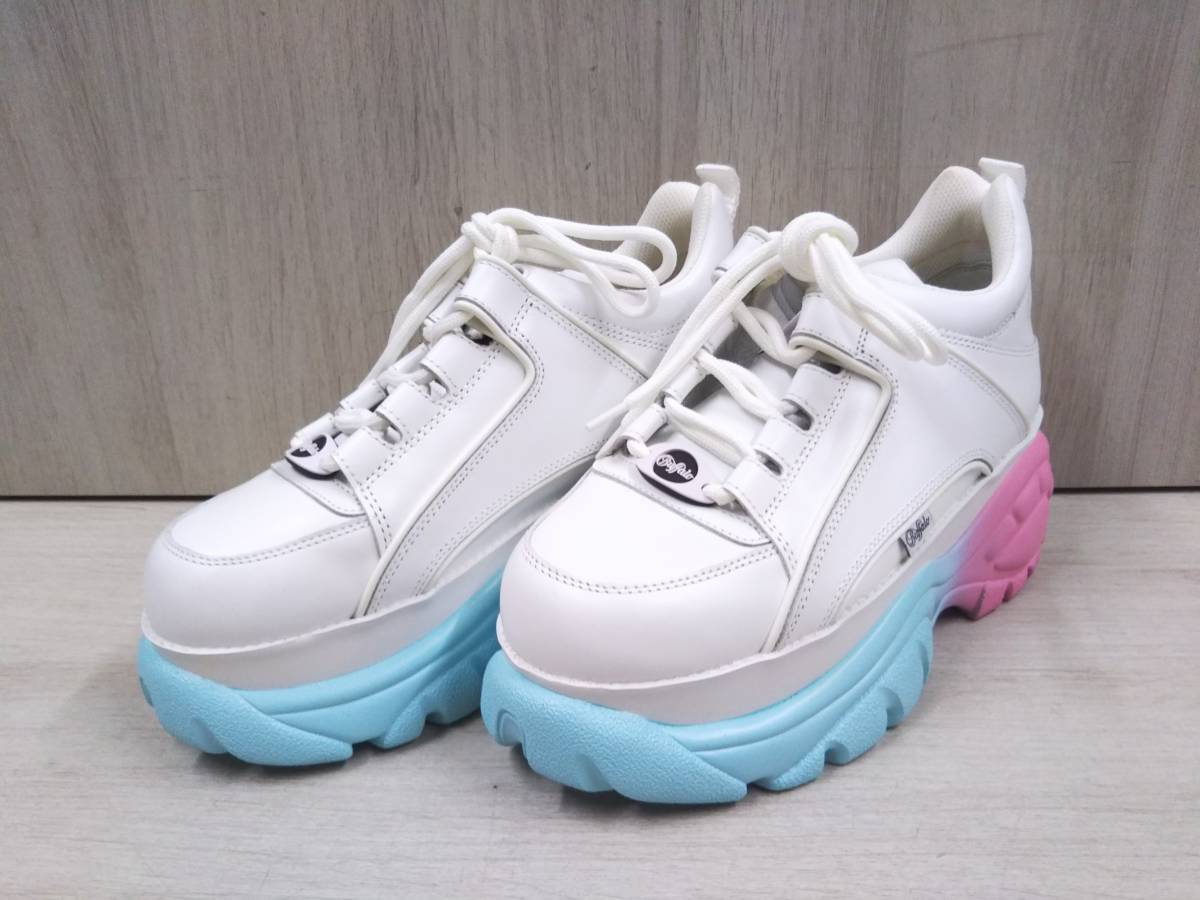 Baffolo LONDON バッファローロンドン スニーカー サイズ40 白 ホワイト