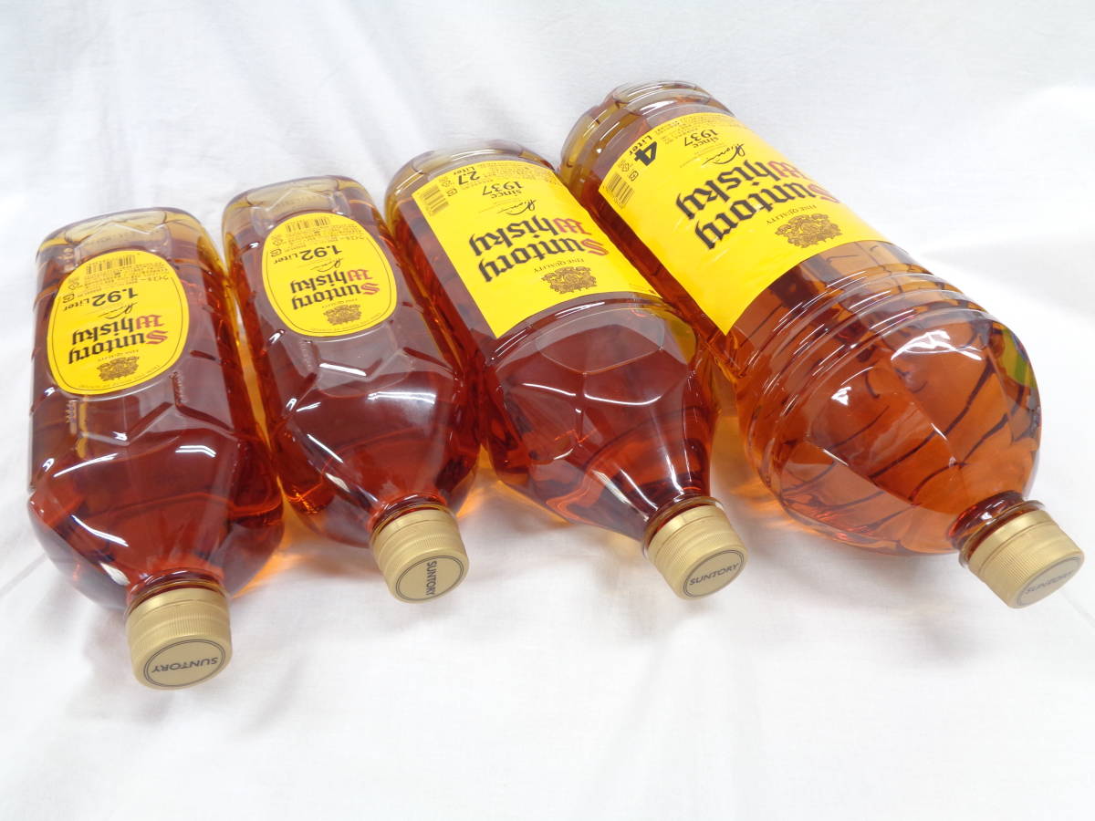 ☆未開栓 SUNTORY サントリー ウイスキー 角 ペットボトル 4L・2.7L 