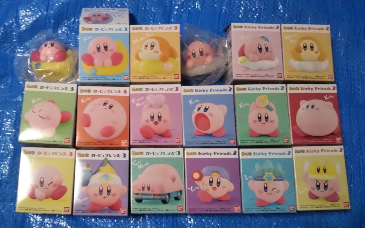 カービィ フレンズ Kirby Friends 2&3 レアカラー無し 16種セット 星の