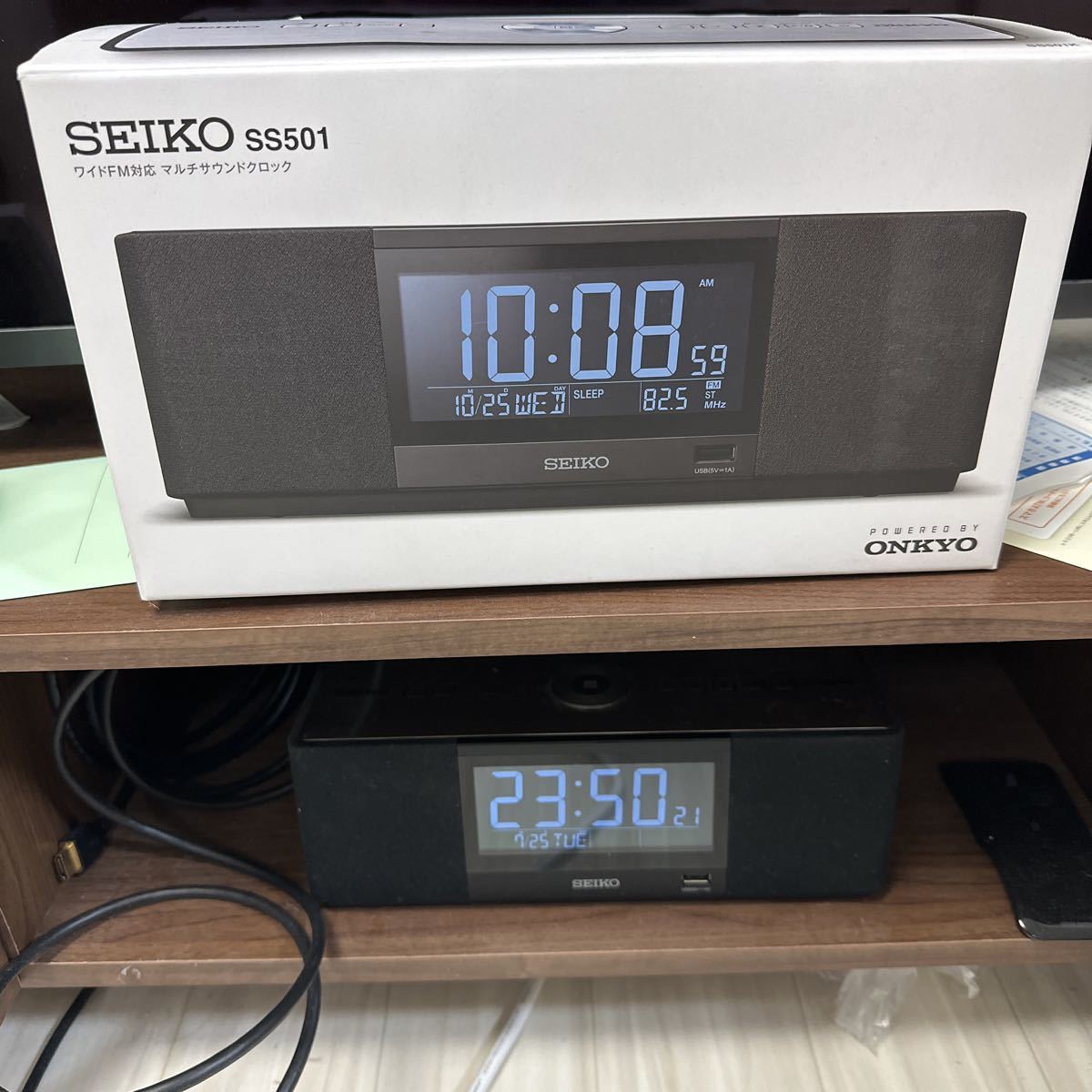 セイコー 時計 スピーカー ラジオ Bluetooth SS501K 据置きタイプ | マルチサウンドクロック | セイコーウオッチ株式会社