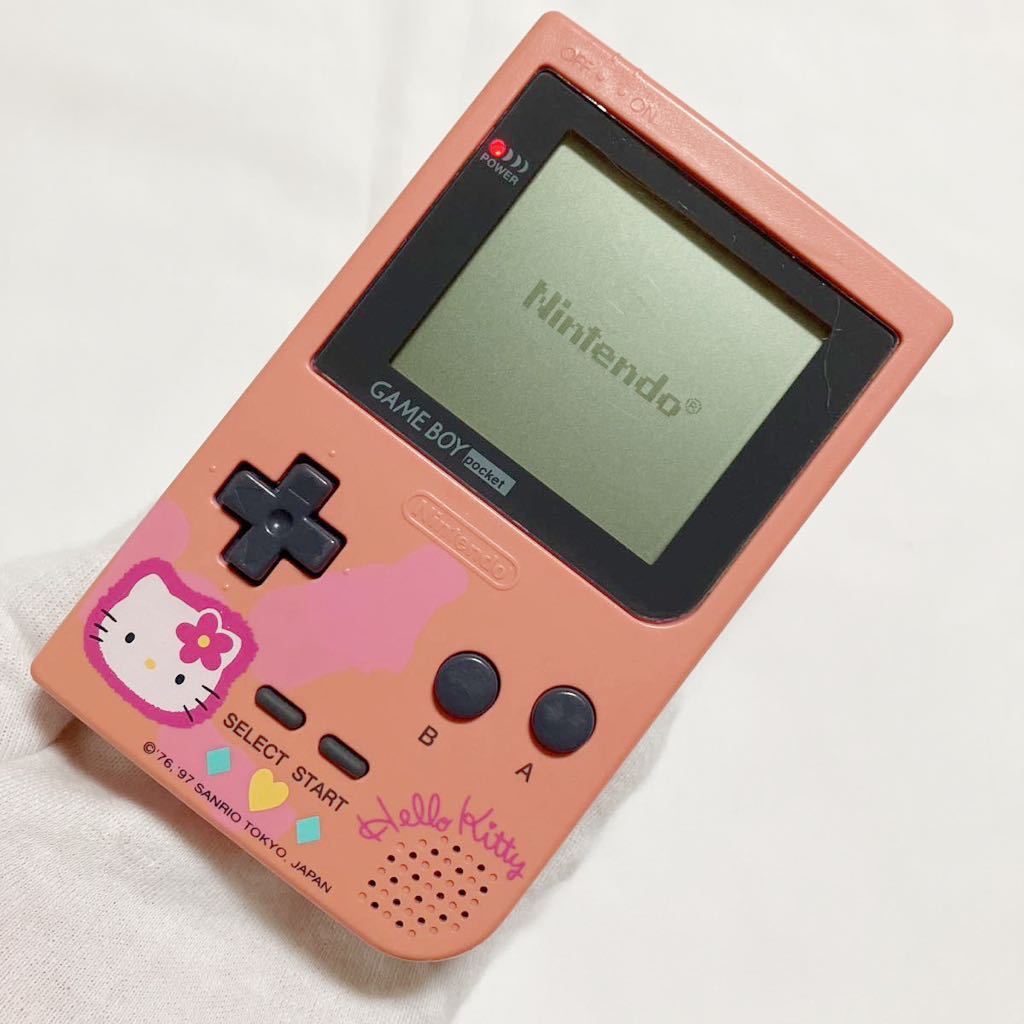 当時物 限定 任天堂 ハローキティ ゲームボーイポケット Nintendo 