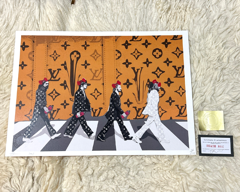 世界限定100枚 DEATH NYC ビートルズ BEATLES ヴィトン LOUISVUITTON
