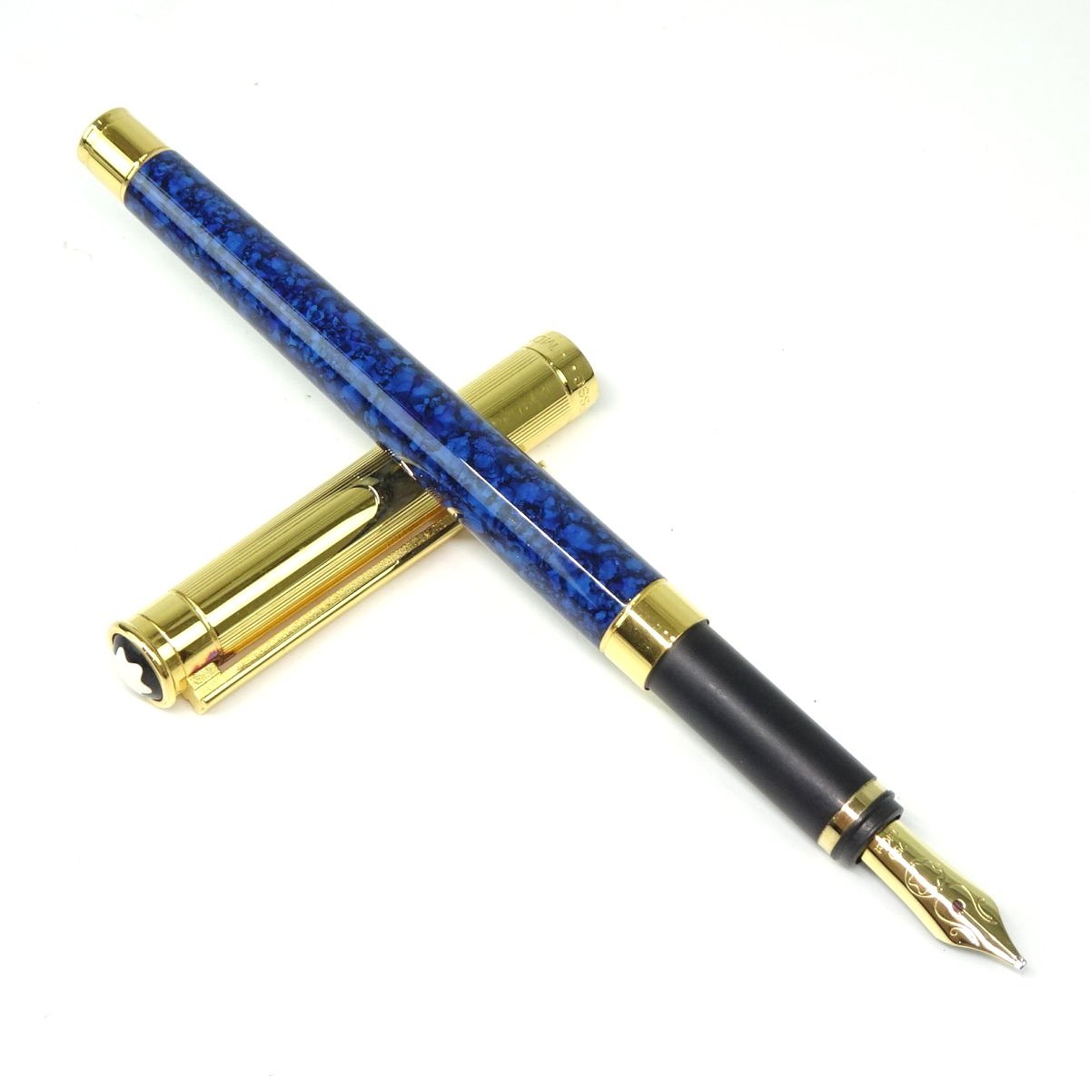 ☆B2068 良好!! モンブラン ノブレス 万年筆 ペン先18K/750 ニブB