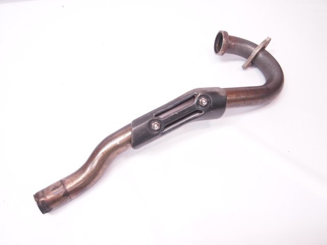 ジェベル200純正エキパイ 穴あきなし交換に SH42A マフラー