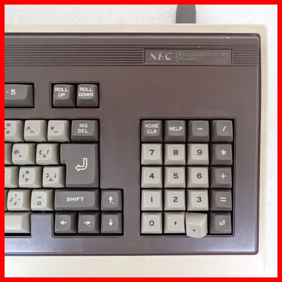 NEC PC-8801FA 本体 箱付き NEC - PC-8801FA YouTube 本体と 動作品 