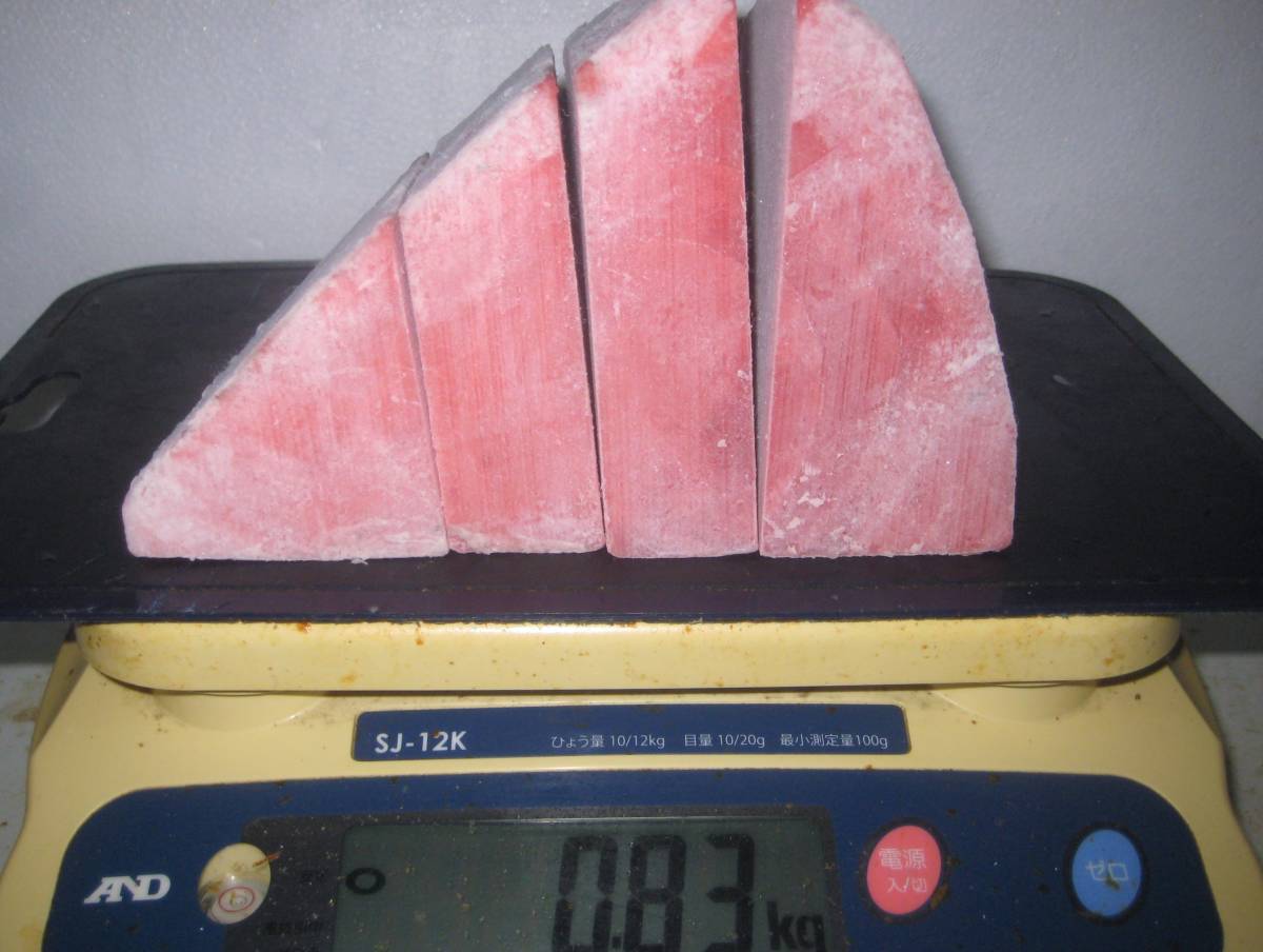 【即決】業務用養殖本鮪（マルタ産）天身サク 830g★４サク入り