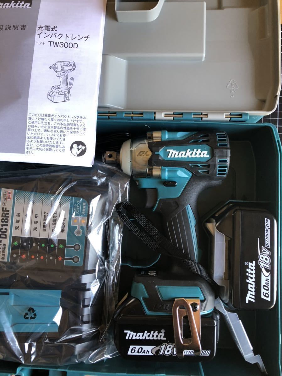 マキタ 充電式インパクトレンチ TW300DRGX 18V 6.0Ah 未使用